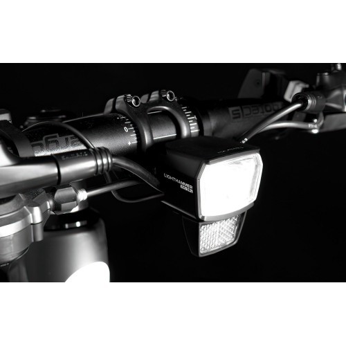 Priekšējais lukturis Trelock LS 890-T Lighthammer 100 Lux E-Bike 12V