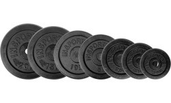 Čuguna svaru disku komplekts 2x7 gab. inSPORTline CastCzech 2 x 0,5–20 kg 30 mm