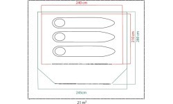 Coleman Tent 'FastPitch Swagger 3'