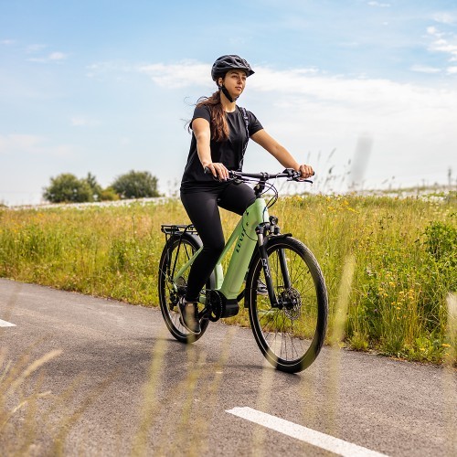 Трекинговый электровелосипед Levit Columba Bosch Performance 625 28" - Matt Mint