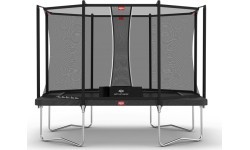 Батут BERG Ultim Favorit Regular 330 Grey с защитной сеткой Comfort