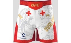 Vīriešu UFC Unrivaled by Venum Merab Dvalishvili cīņas šorti, balti