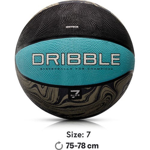 Basketbola bumba Meteor Dribble Nr. 7 - Zils