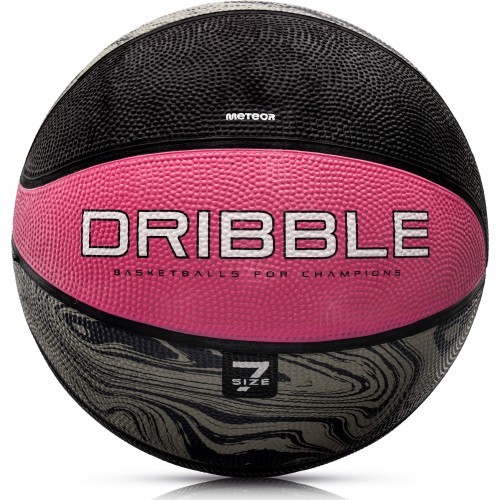 Баскетбольный мяч Meteor Dribble №7 - Розовый
