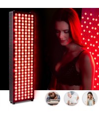 Sarkanās gaismas terapijas panelis inSPORTline Brister – 180 LED - Melna