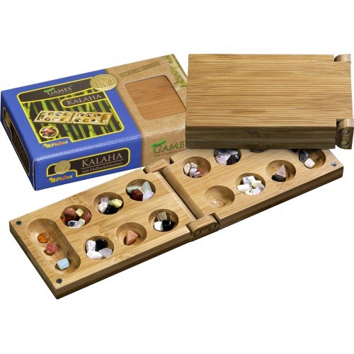 Game Philos Kalaha Travel Set, 32.2x9.8 cm 