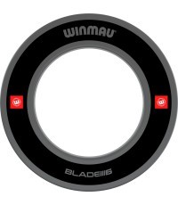 Winmau Pro Line 1.0 mērķa aizsargapmale, melna
