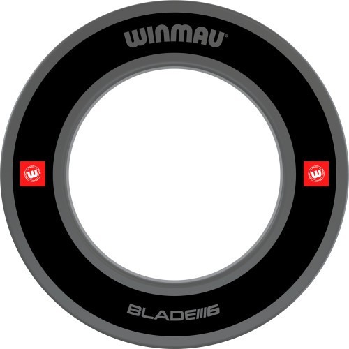 Winmau Pro Line 1.0 защитное кольцо для мишени, чёрное
