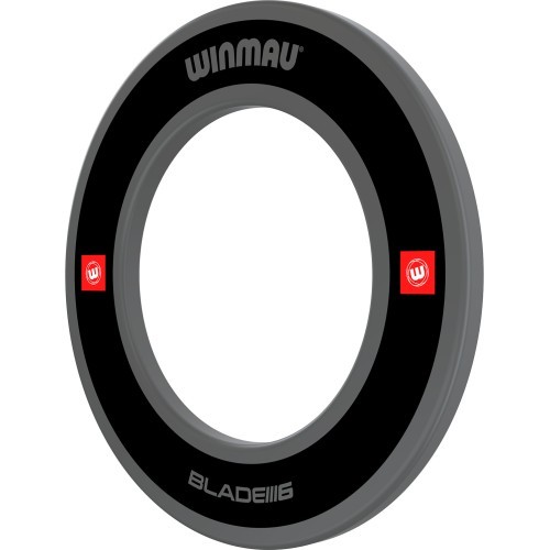 Winmau Pro Line 1.0 mērķa aizsargapmale, melna