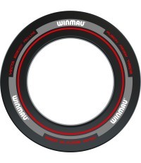 Winmau Advance šautriņu mērķa aizsargs melns/sarkans