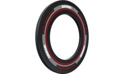 Winmau Advance dartboard surround black/red