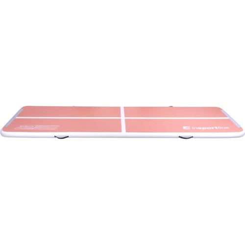 Piepūšams vingrošanas paklājs inSPORTline Airstunt 500 x 100 x 10 cm Coral Pink