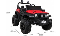 Vehicle Master Of Terain Red