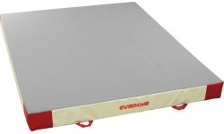 ADDITIONAL SAFETY MAT - SINGLE DENSITY - PVC AND JERSEY COVER - 240 x 200 x 20 cm