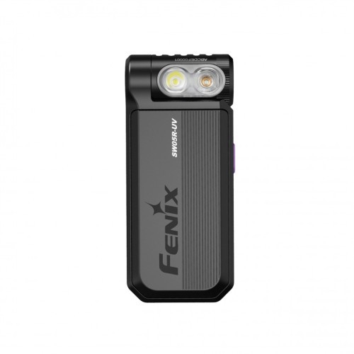 SW05R-UV LED flashlight black