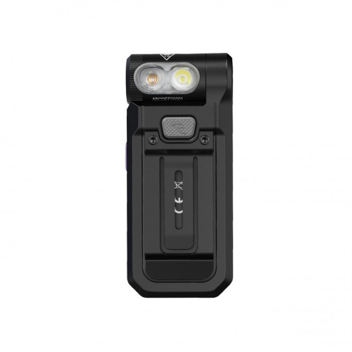 SW05R-UV LED flashlight black