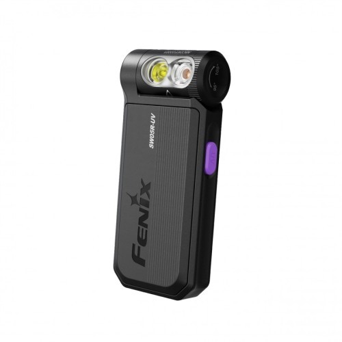 SW05R-UV LED flashlight black