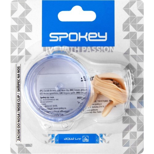 Зажим для носа для плавания Spokey PELAMIS с ремешком