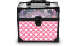 Children's makeup and nail cosmetics trunk set