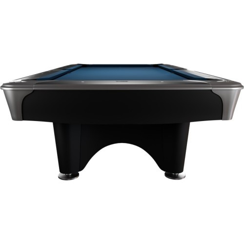 Biljarda galds Dynamic IV Pool, 9 ft, matēti melns, Simonis 760 zili zaļš