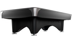 Бильярдный стол Dynamic IV Pool, 9 футов, матовый черный, Simonis 760 сине-зеленый