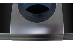 Бильярдный стол Dynamic IV Pool, 9 футов, матовый черный, Simonis 760 сине-зеленый