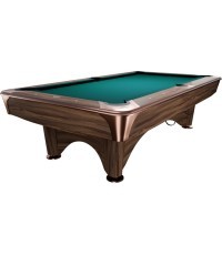 Biljarda galds, Biljards, Dynamic IV, Modern Brown, 8 pēdas, Simonis 760 zili zaļš