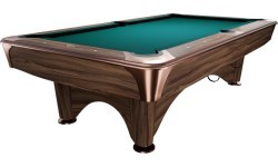 Biljarda galds Pool Dynamic IV, Modern Brown, 8 ft, Simonis 760 zili zaļš