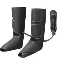 Gaisa kompresijas kāju masāžas aparāts inSPORTline Vrandair - Black