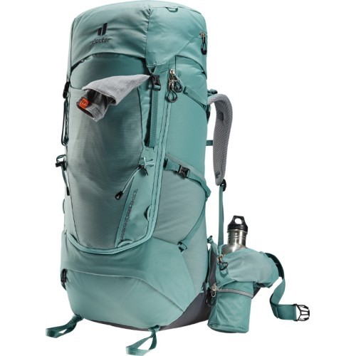 Deuter Aircontact Core 55+10 SL ceļojumu mugursoma - Rusva