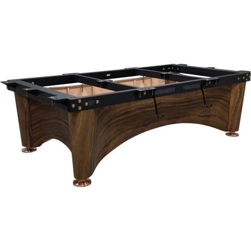 Biljarda galds Pool Dynamic IV, Modern Brown, 9 ft, Simonis 760 zili zaļš
