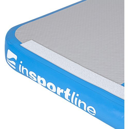 Inflatable Exercise Mat inSPORTline Airstunt 400 x 100 x 10 cm White w/ Hand Pump