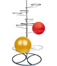 Vingrošanas bumbu statīvs inSPORTline (10 vietas)