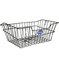 Velosipēdu pannier Fischer // tērauds (melns)