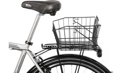 Velosipēda soma uz bagāžnieka Fischer, tērauda (melna)
