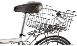 Velosipēda soma uz bagāžnieka Fischer, tērauda (melna)