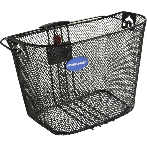 Velosipēda stūres soma Fischer // metāla stieple (melna)