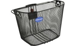 Velosipēda stūres soma Fischer // metāla stieple (melna)