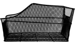 Fischer Rear Rack Bicycle Bag // up to 25 kg, steel (black)