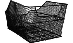 Velosipēda bagāžnieks Fischer // līdz 25 kg, tērauda (melns)