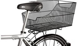 Velosipēda bagāžnieks Fischer // līdz 25 kg, tērauda (melns)