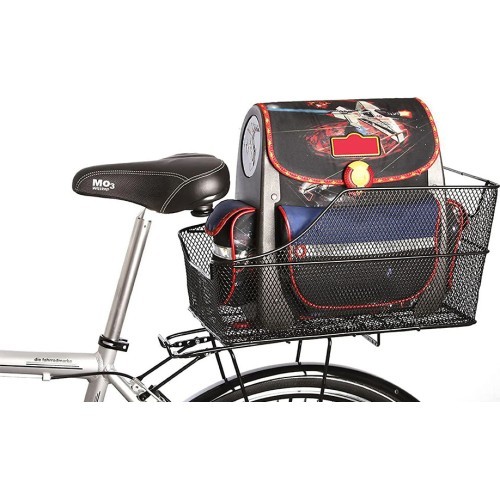 Velosipēda bagāžnieks Fischer // līdz 25 kg, tērauda (melns)