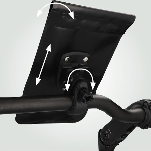 FISCHER Smartphone Dry Bag handlebar phone mount