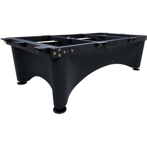 Biljarda galds Pool Dynamic IV, spīdīgi melns, 8 pēdas, Simonis 760 zili zaļš