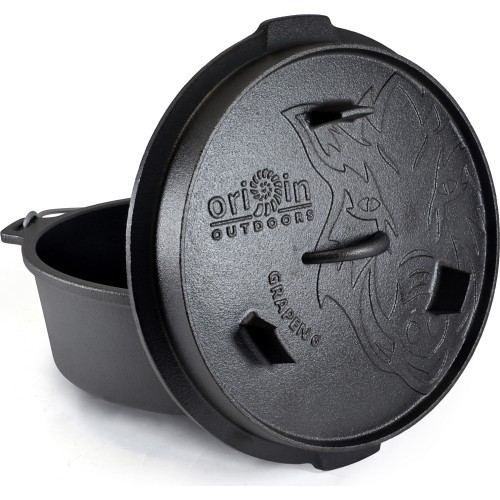 Origin Outdoors čuguna katls „Grapen"