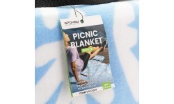 Three-layer picnic blanket Spokey BREEZE 150 x 170 cm
