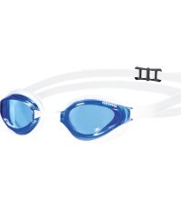 Peldbrilles Python Clear, zilas/baltas