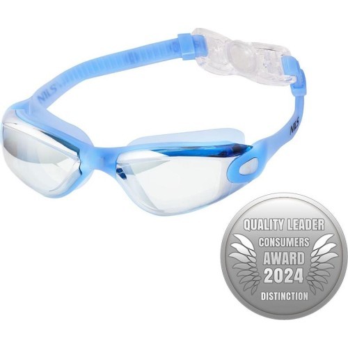 Zilas peldēšanas brilles NILS AQUA NQG160MAF