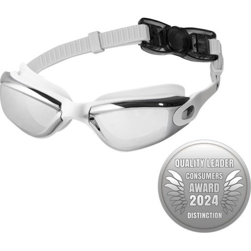 Серые очки для плавания NQG160MAF NILS AQUA