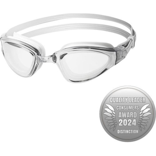 NQG180MAF GRAY SWIMMING GOGGLES NILS AQUA